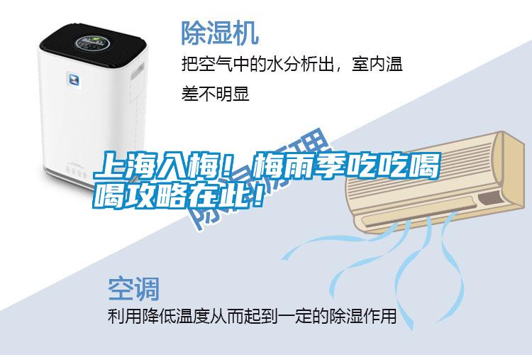 上海入梅！梅雨季吃吃喝喝攻略在此！