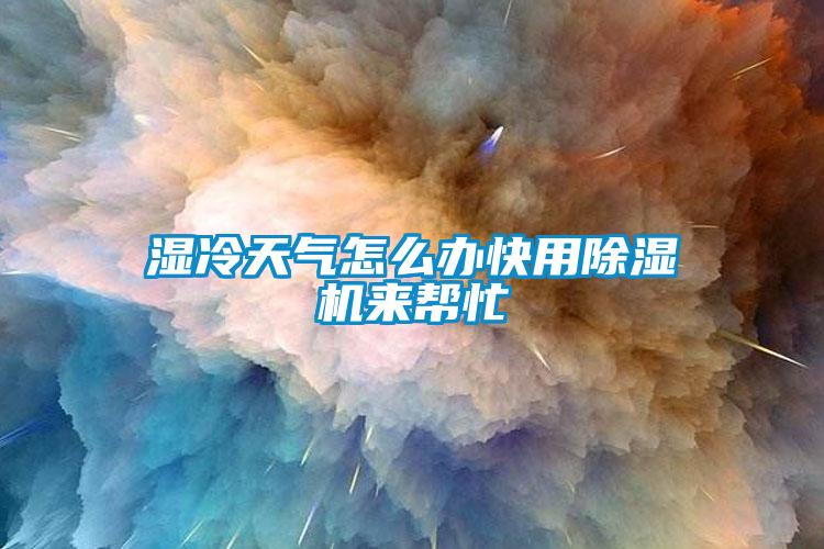 濕冷天氣怎么辦快用除濕機來幫忙