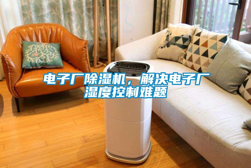 電子廠除濕機(jī)，解決電子廠濕度控制難題