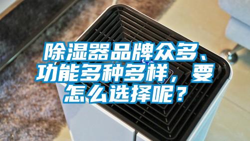 除濕器品牌眾多、功能多種多樣,要怎么選擇呢?