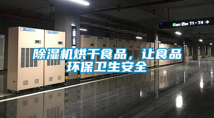除濕機烘干食品，讓食品環(huán)保衛(wèi)生安全