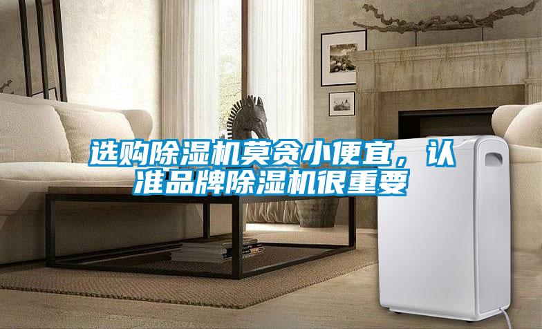 選購(gòu)除濕機(jī)莫貪小便宜，認(rèn)準(zhǔn)品牌除濕機(jī)很重要
