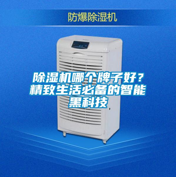 除濕機(jī)哪個牌子好?精致生活必備的智能黑科技
