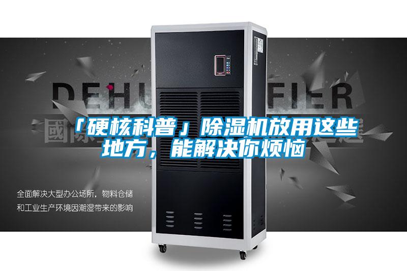 「硬核科普」除濕機放用這些地方，能解決你煩惱