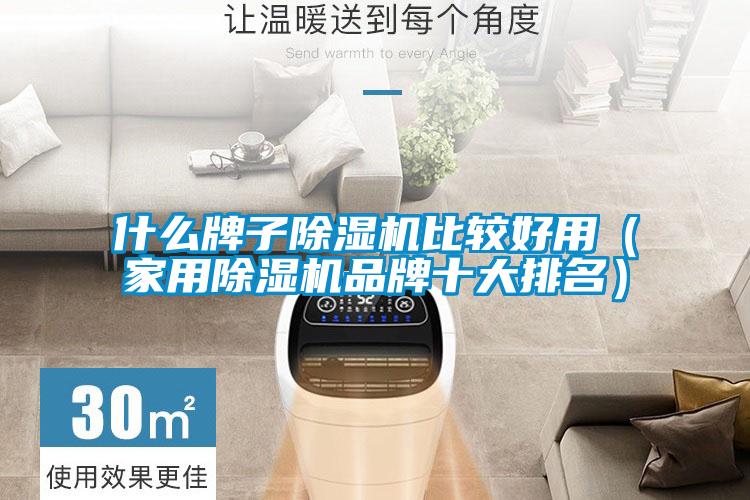 什么牌子除濕機比較好用(家用除濕機品牌十大排名)