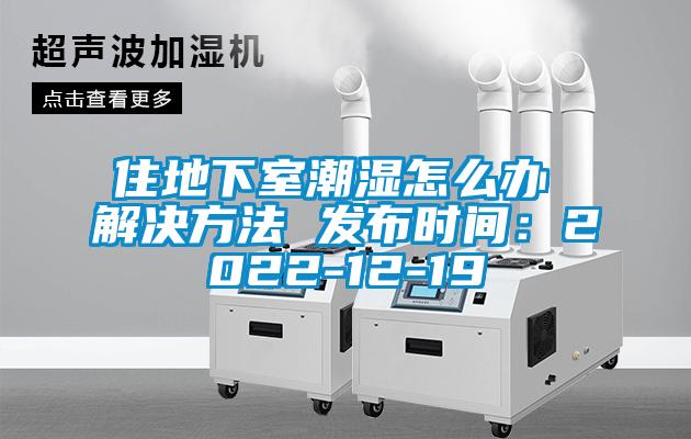 住地下室潮濕怎么辦 解決方法 發布時間:2022-12-19