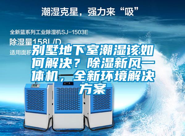 別墅地下室潮濕該如何解決?除濕新風一體機,全新環境解決方案