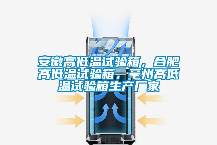安徽高低溫試驗箱，合肥高低溫試驗箱，毫州高低溫試驗箱生產廠家
