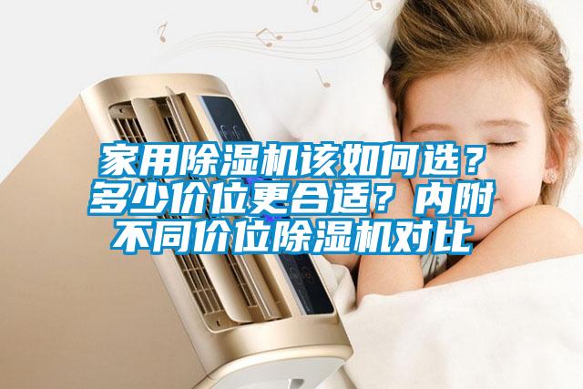 家用除濕機該如何選？多少價位更合適？內附不同價位除濕機對比