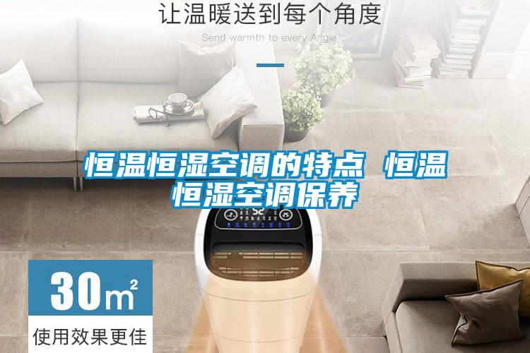 恒溫恒濕空調的特點 恒溫恒濕空調保養(yǎng)