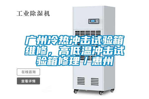 廣州冷熱沖擊試驗(yàn)箱維修，高低溫沖擊試驗(yàn)箱修理／惠州