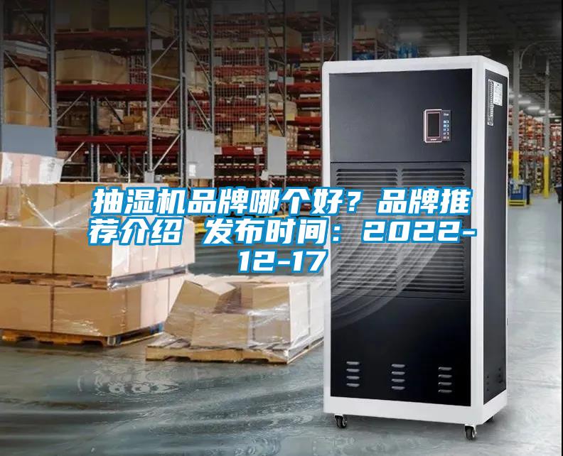 抽濕機品牌哪個好？品牌推薦介紹 發布時間：2022-12-17