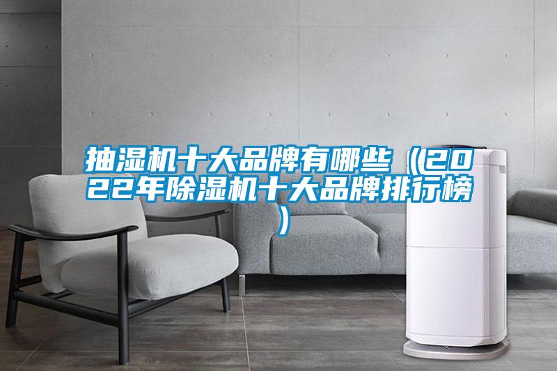 抽濕機(jī)十大品牌有哪些(2022年除濕機(jī)十大品牌排行榜)