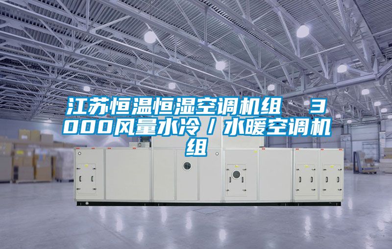 江蘇恒溫恒濕空調(diào)機組 3000風(fēng)量水冷/水暖空調(diào)機組