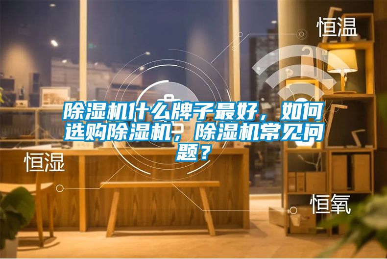 除濕機(jī)什么牌子最好,如何選購(gòu)除濕機(jī),除濕機(jī)常見問題?