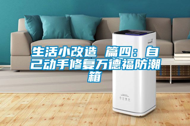 生活小改造 篇四:自己動(dòng)手修復(fù)萬德福防潮箱