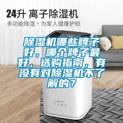 除濕機(jī)哪些牌子好,哪個牌子最好,選購指南,有沒有對除濕機(jī)不了解的?