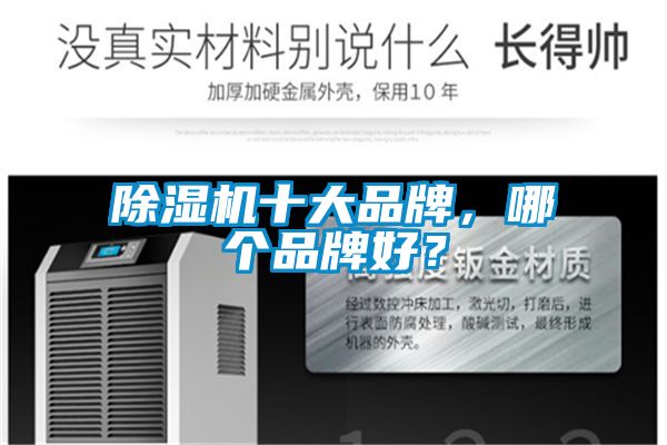 除濕機十大品牌，哪個品牌好？