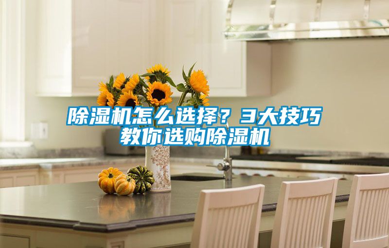 除濕機(jī)怎么選擇?3大技巧教你選購(gòu)除濕機(jī)