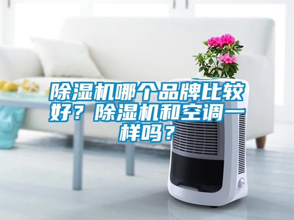 除濕機哪個品牌比較好?除濕機和空調一樣嗎?